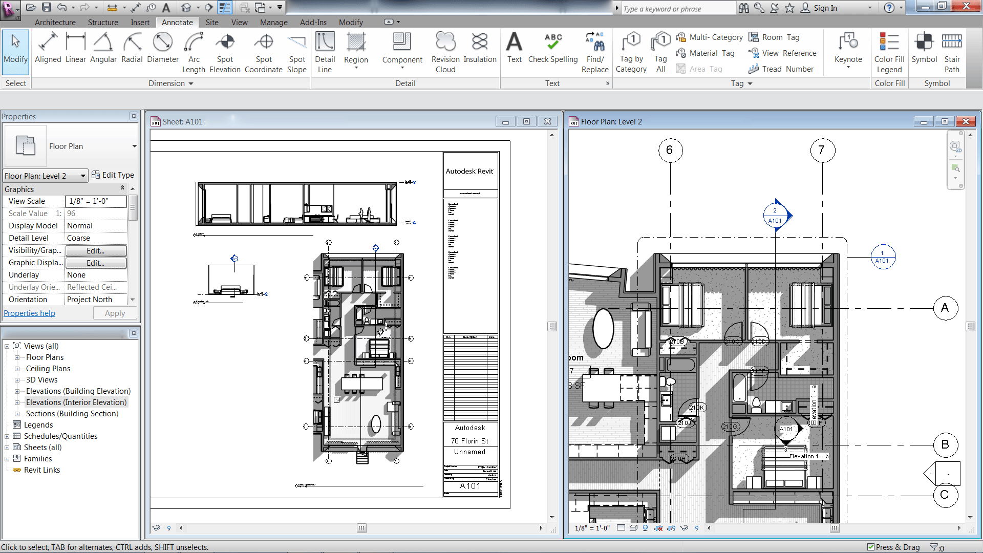 Revit чертежи