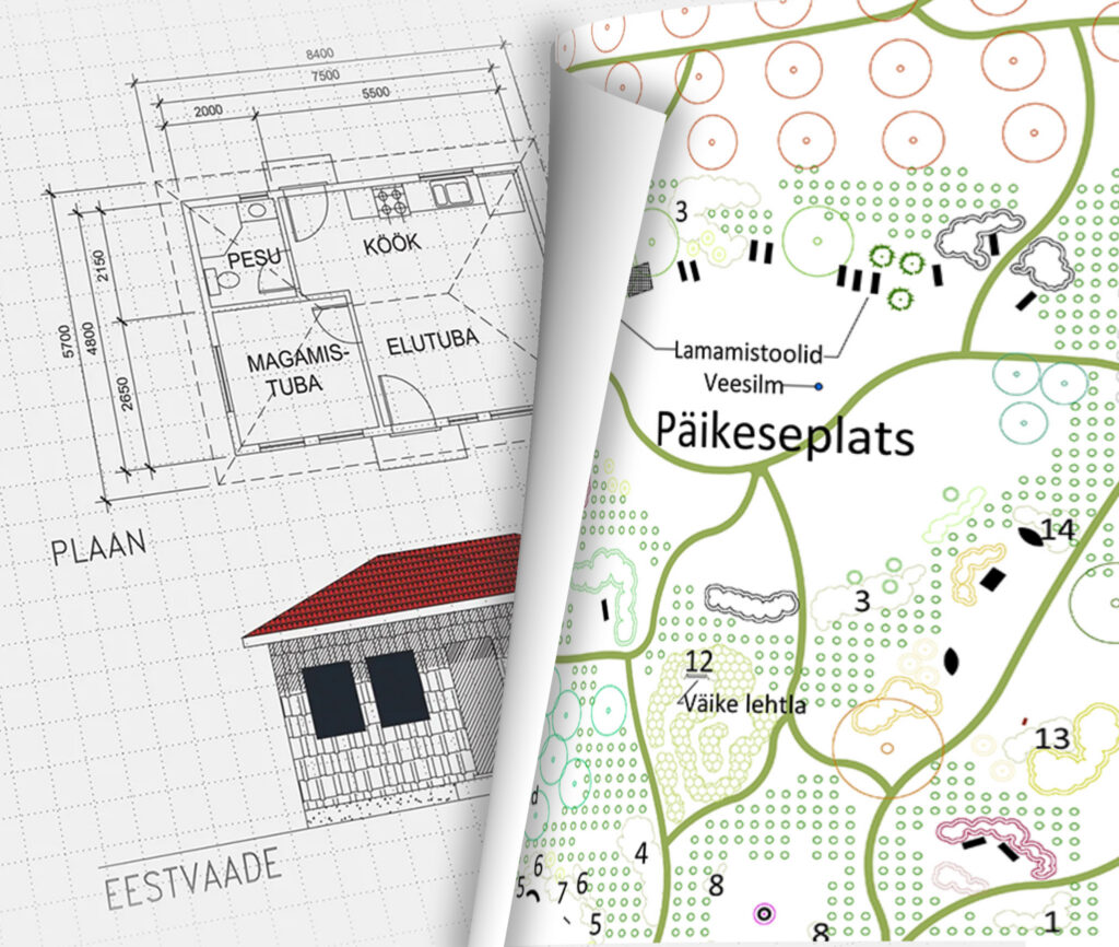 AutoCAD 2D komplektkursus haljastajatele