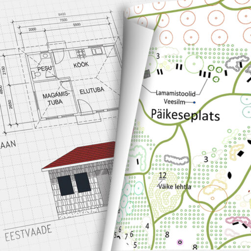 AutoCAD 2D komplektkursus haljastajatele