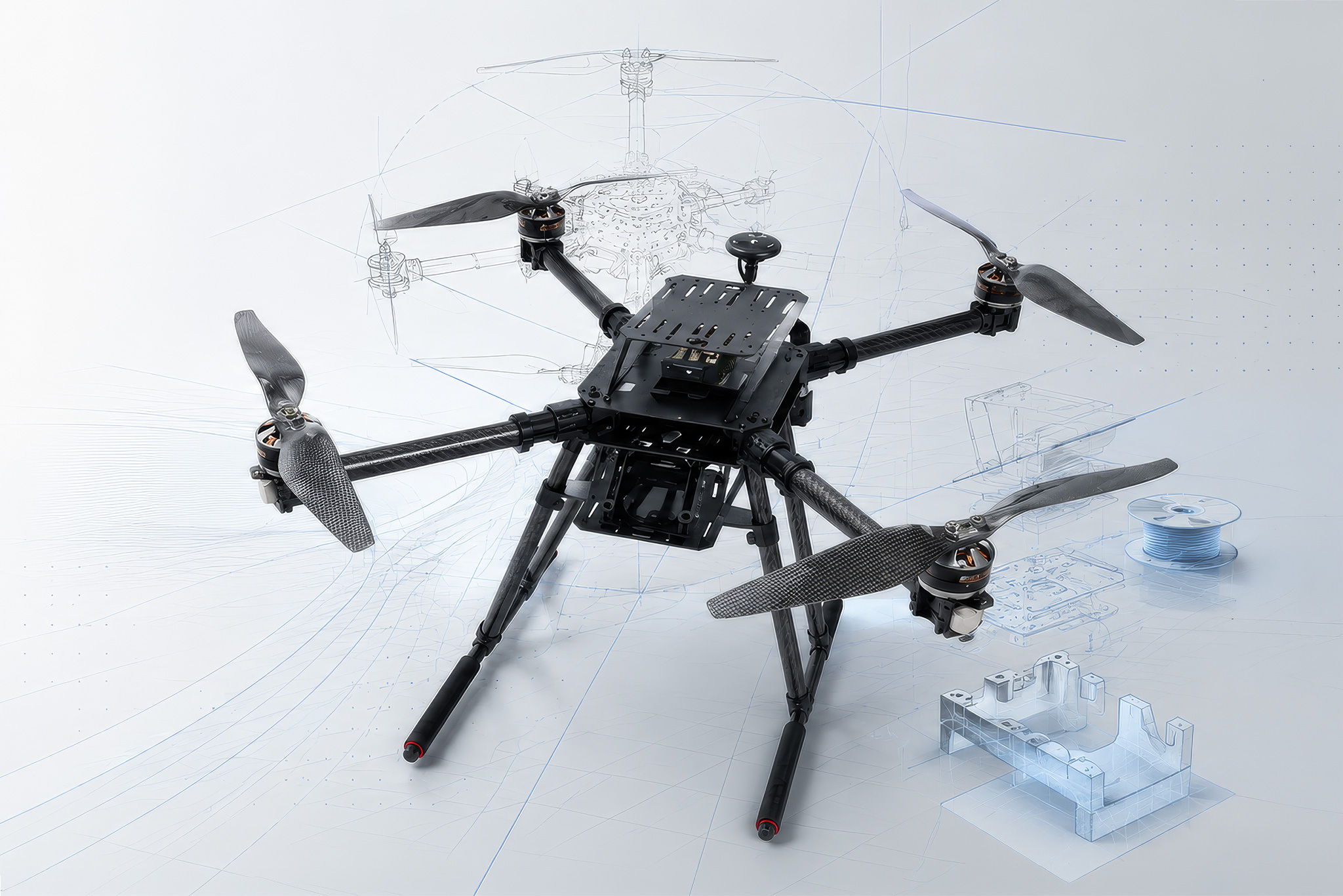 Droonid 360 - disainist 3D-printimise ja lennuni